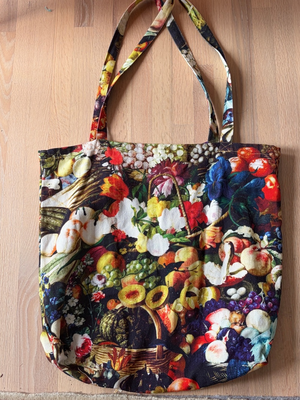 Samantha Pleet Harvest Print Cotton Tote